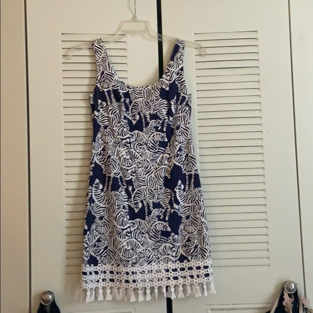 Lilly Pulitzer Navy/White tank Dress
